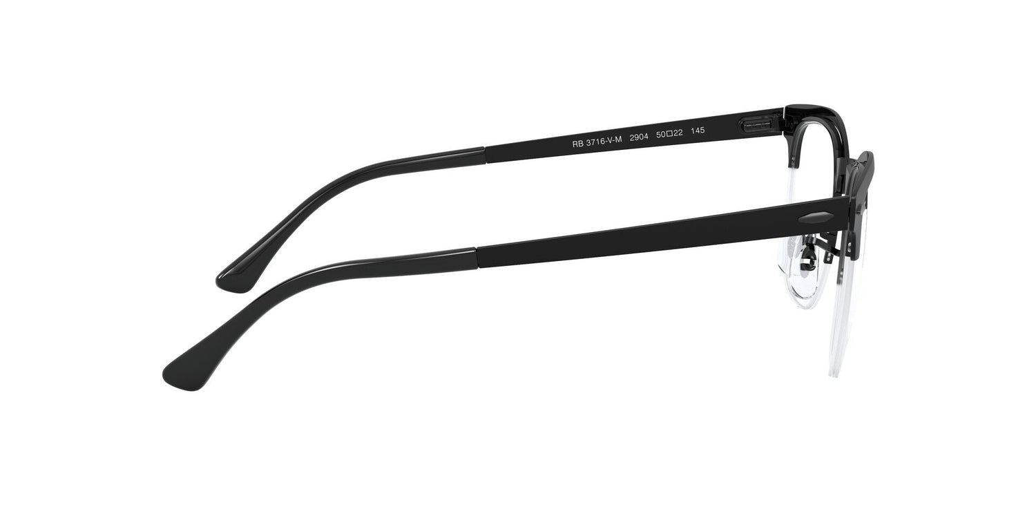 RAY-BAN RX3716VM CLUBMASTER METAL 2904 50