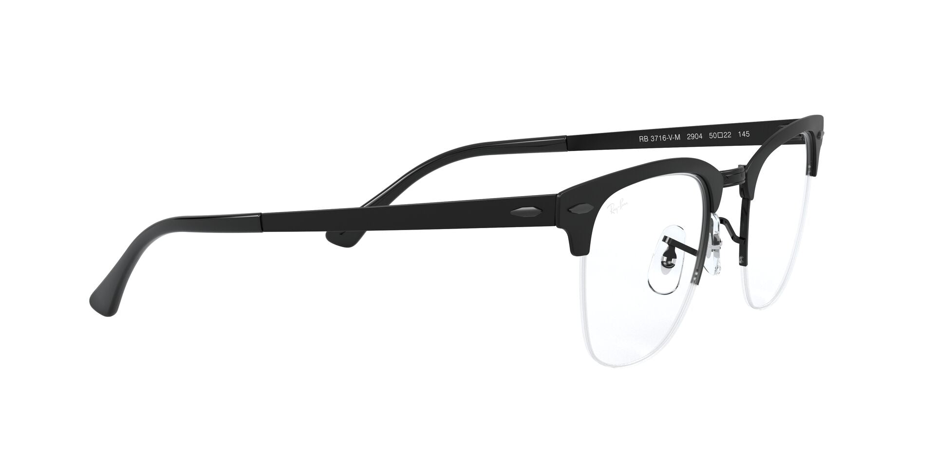 RAY-BAN RX3716VM CLUBMASTER METAL 2904 50
