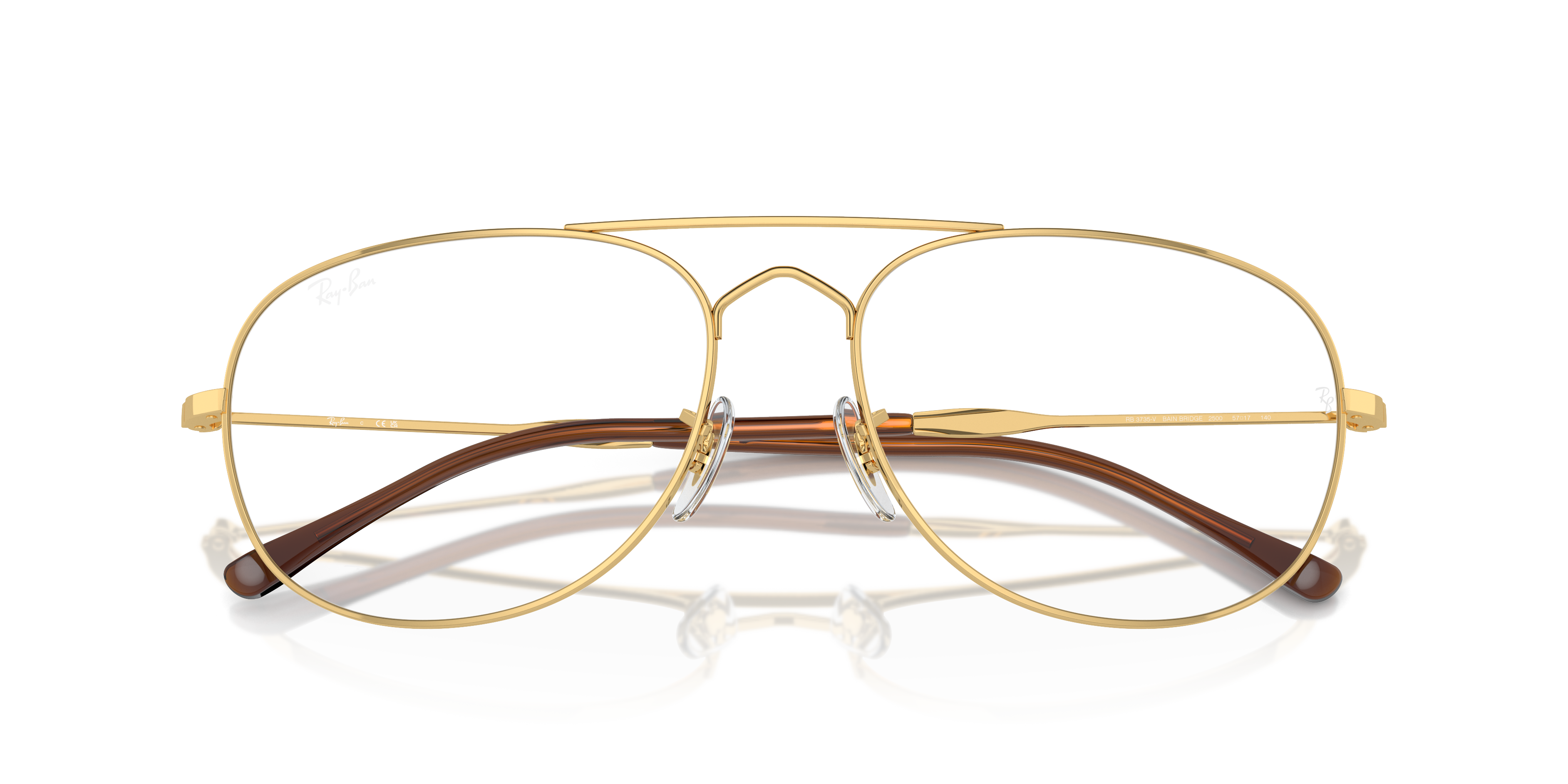 RAY-BAN RX3735V BAIN BRIDGE 2500 57