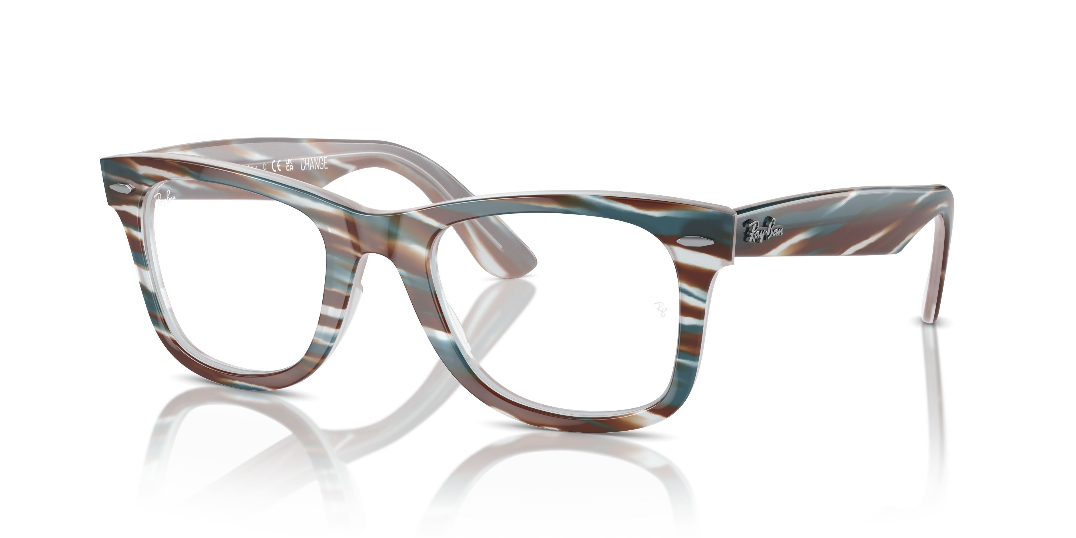 RAY-BAN RX4340V WAYFARER EASE 8382 50