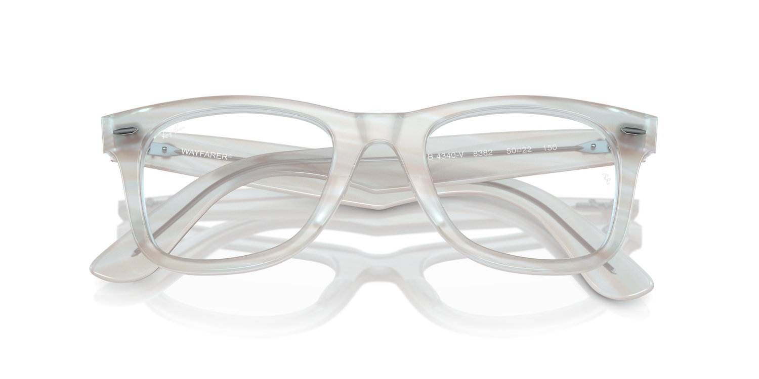 RAY-BAN RX4340V WAYFARER EASE 8382 50