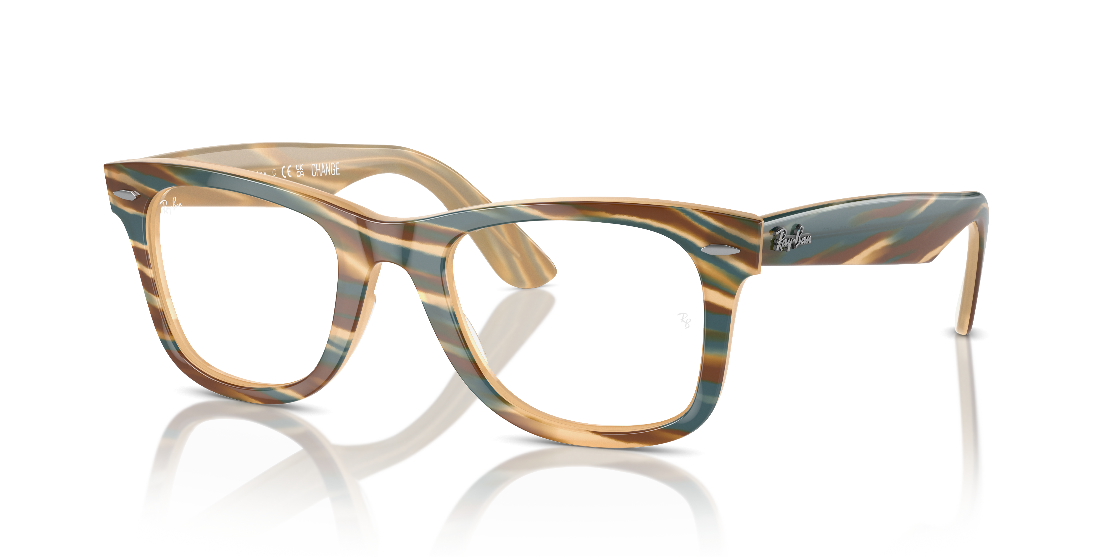 RAY-BAN RX4340V WAYFARER EASE 8383 50