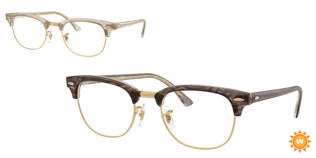 Translation missing: es.seo.product.type.gafas-graduadas ray-ban rx5154 clubmaster 8291 gris square unisex talla 53mm - Translation missing: es.seo.product.alt.imagen-principal