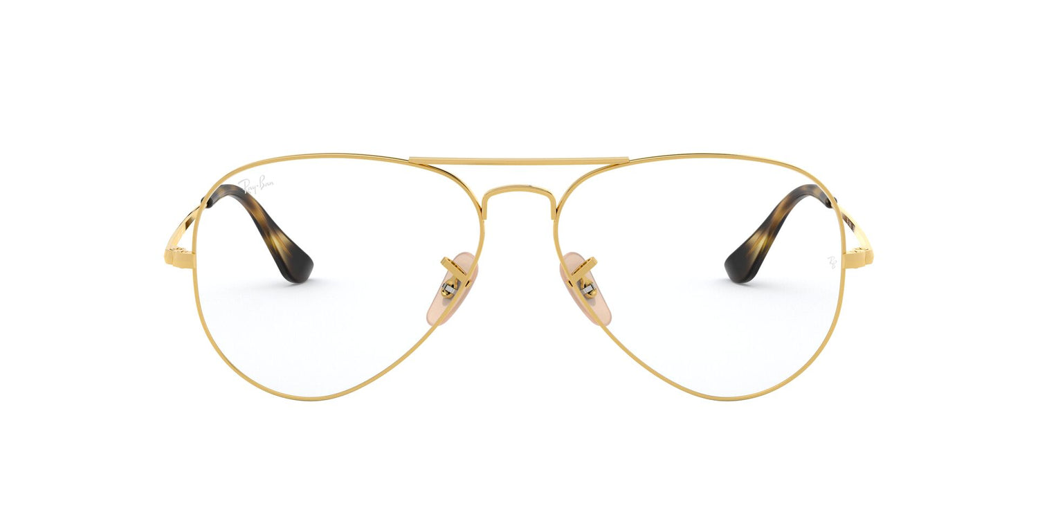 RAY-BAN RX6489 AVIATOR 2500 55