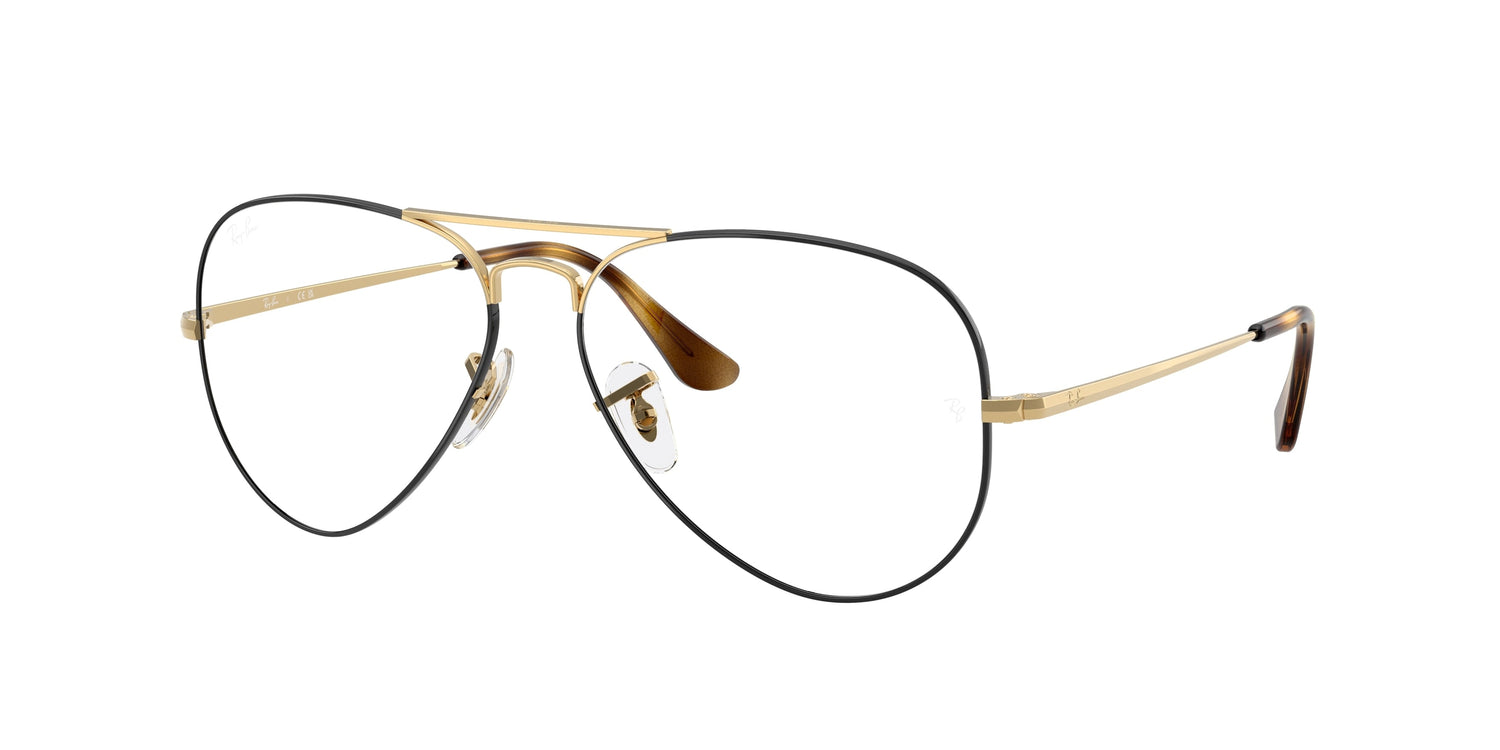 RAY-BAN RX6489 AVIATOR 3177 55
