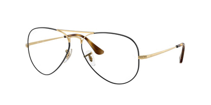 RAY-BAN RX6489 AVIATOR 3177 58