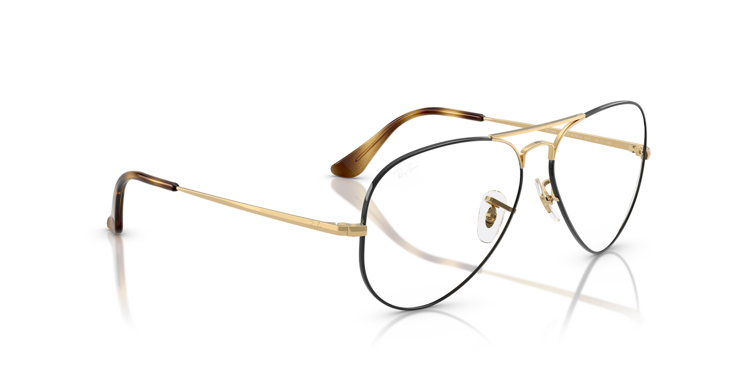 RAY-BAN RX6489 AVIATOR 3177 58