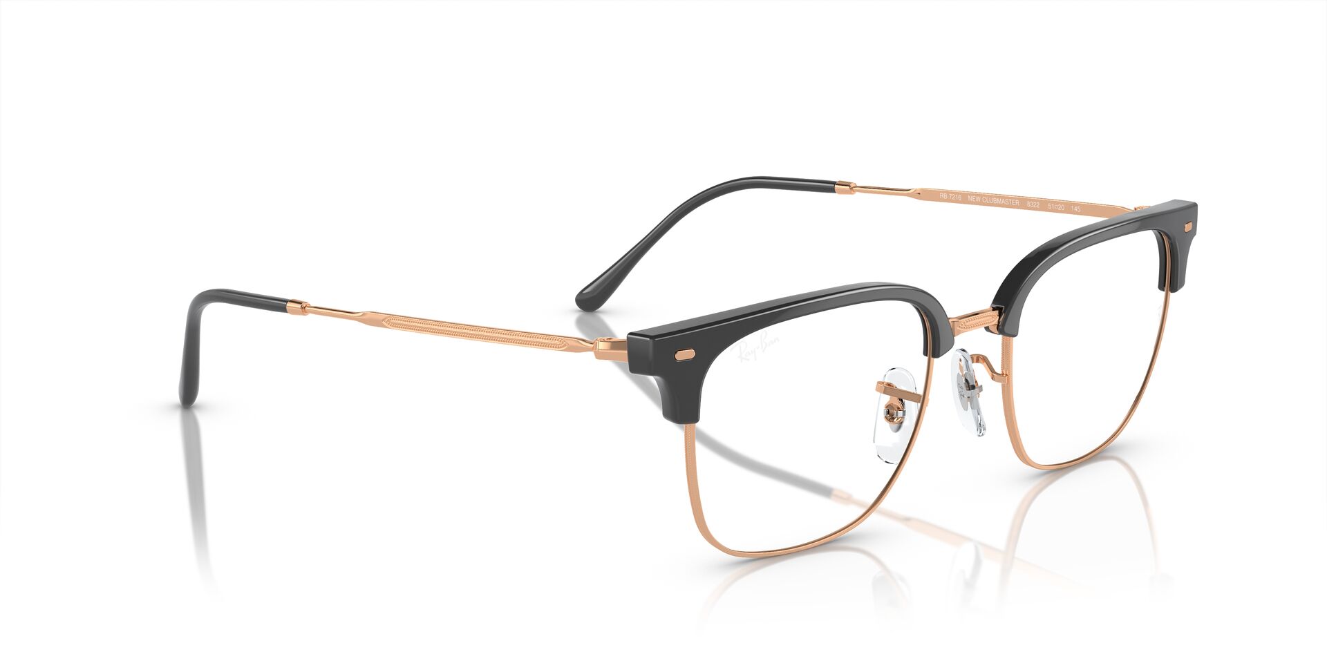 RAY-BAN RX7216 NEW CLUBMASTER 8322 53