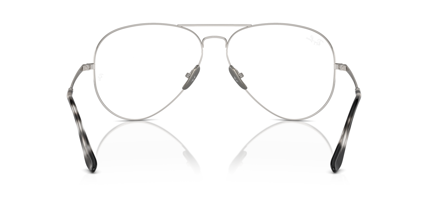 RAY-BAN RX8789 AVIATOR TITANIUM 1002 58