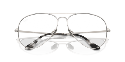 RAY-BAN RX8789 AVIATOR TITANIUM 1002 58
