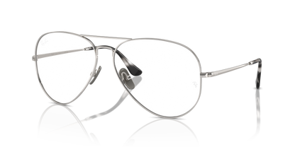 RAY-BAN RX8789 AVIATOR TITANIUM 1002 58