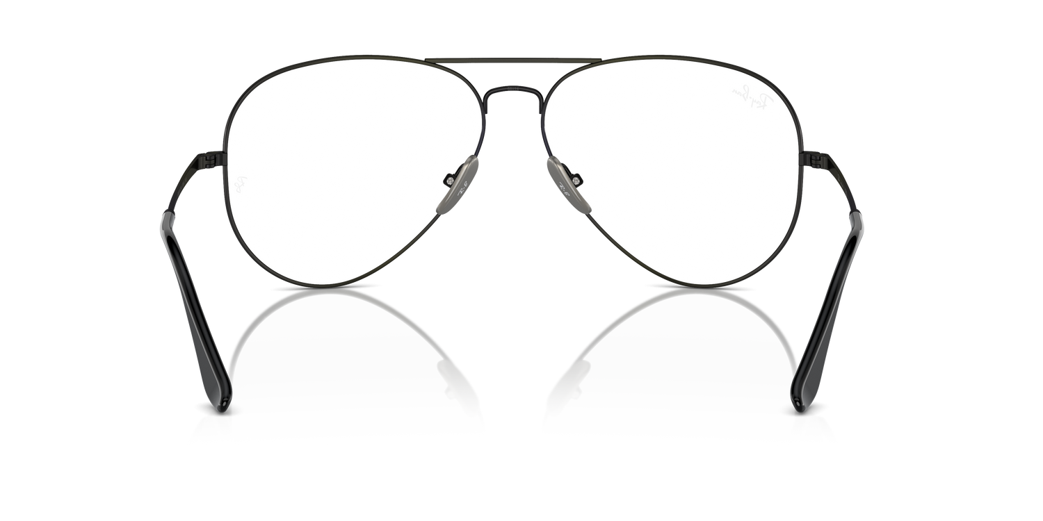 RAY-BAN RX8789 AVIATOR TITANIUM 1244 58