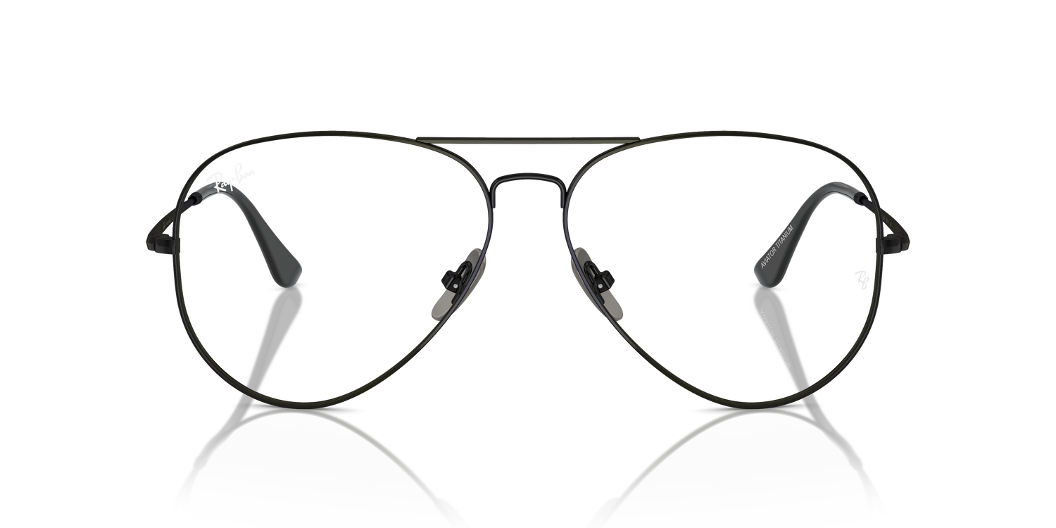 RAY-BAN RX8789 AVIATOR TITANIUM 1244 58