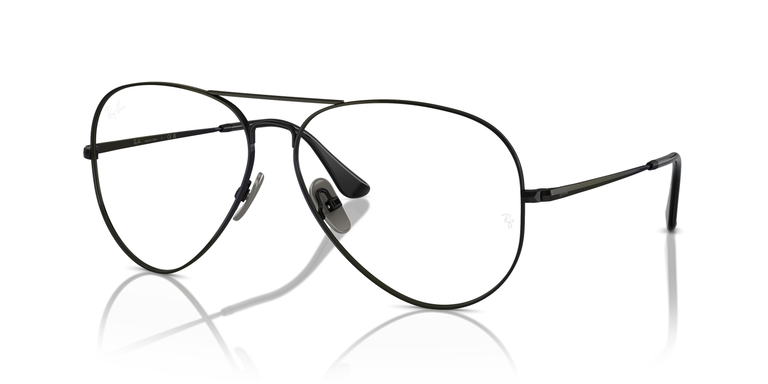 RAY-BAN RX8789 AVIATOR TITANIUM 1244 58