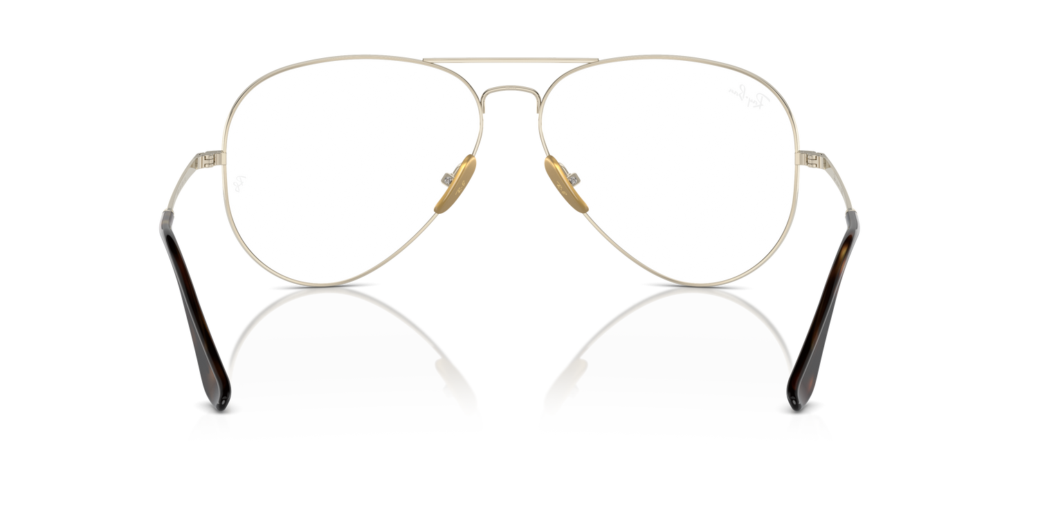 RAY-BAN RX8789 AVIATOR TITANIUM 1246 58
