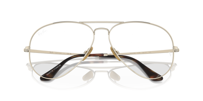 RAY-BAN RX8789 AVIATOR TITANIUM 1246 58