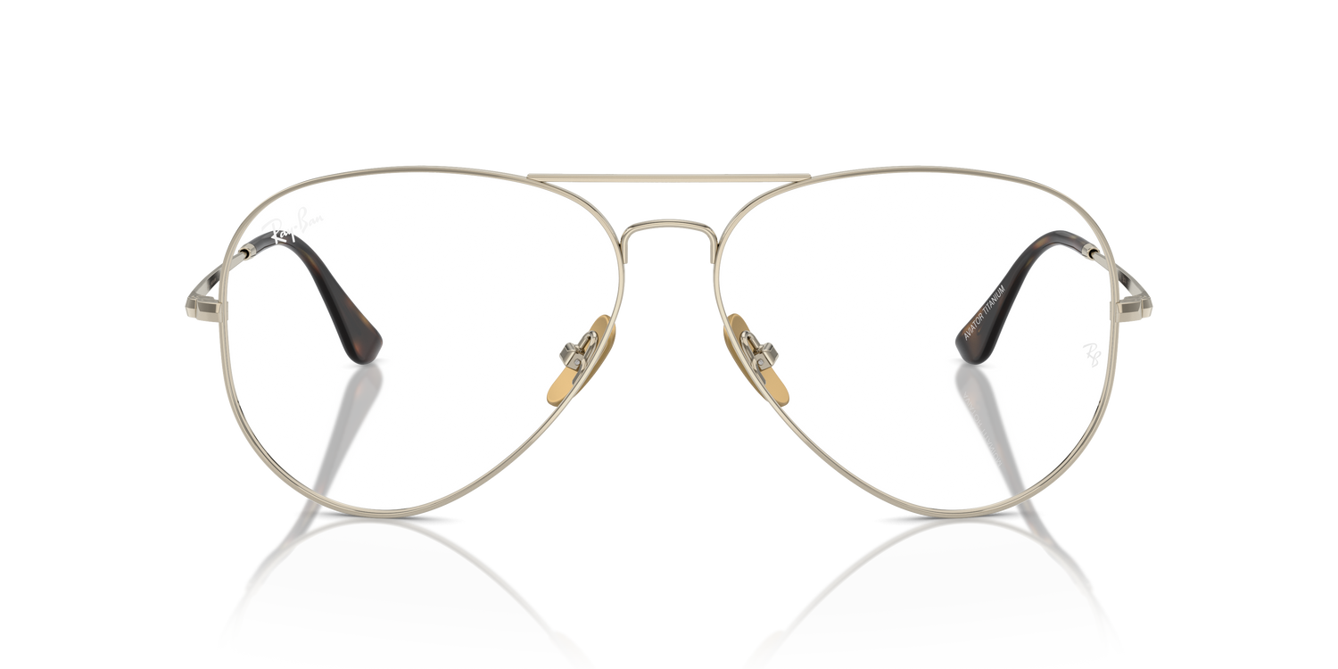 RAY-BAN RX8789 AVIATOR TITANIUM 1246 58