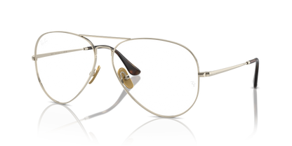 RAY-BAN RX8789 AVIATOR TITANIUM 1246 58