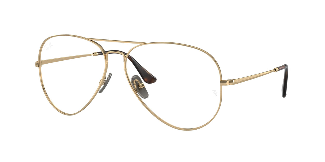 Translation missing: es.seo.product.type.gafas-graduadas ray-ban rx8789 aviator titanium 1247 marrón unisex talla 58mm - Translation missing: es.seo.product.alt.imagen-principal