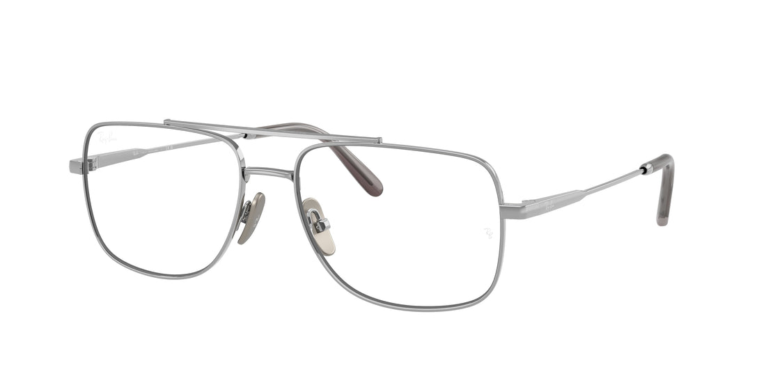 Translation missing: es.seo.product.type.gafas-graduadas ray-ban rx8797 william titanium 1002 plateado square unisex talla 56mm - Translation missing: es.seo.product.alt.imagen-principal