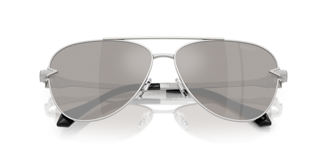 Translation missing: es.seo.product.type.gafas-de-sol versace ve2283 10006g plateado pilot masculino talla 61mm - Translation missing: es.seo.product.alt.imagen-secundaria