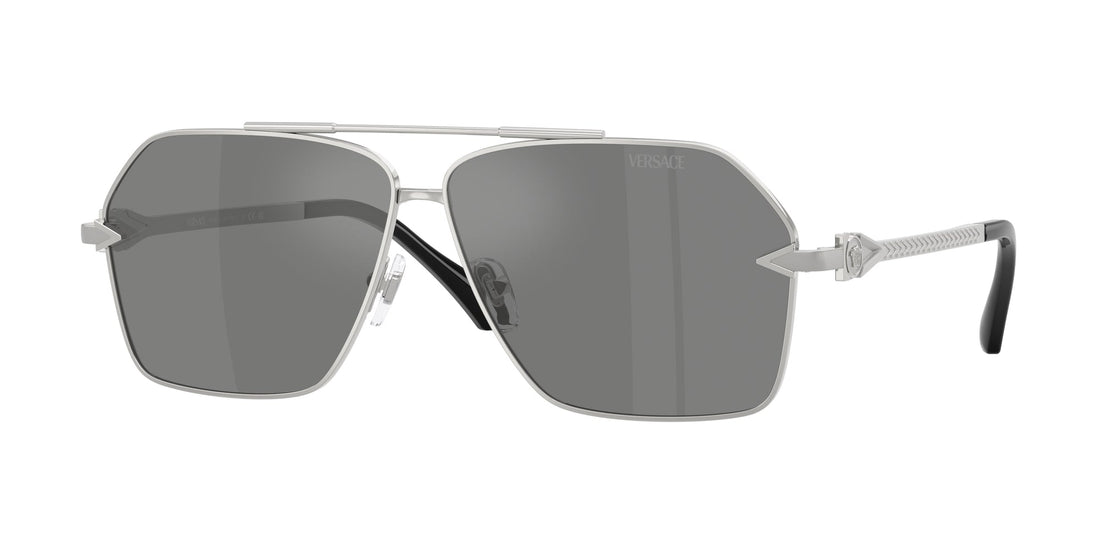 Translation missing: es.seo.product.type.gafas-de-sol versace ve2284 10006g plateado pilot masculino talla 63mm - Translation missing: es.seo.product.alt.imagen-principal
