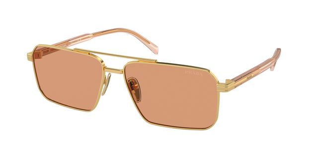 Translation missing: es.seo.product.type.gafas-de-sol prada pr a57s 5ak07v dorado rectangular masculino talla 61mm - Translation missing: es.seo.product.alt.imagen-principal