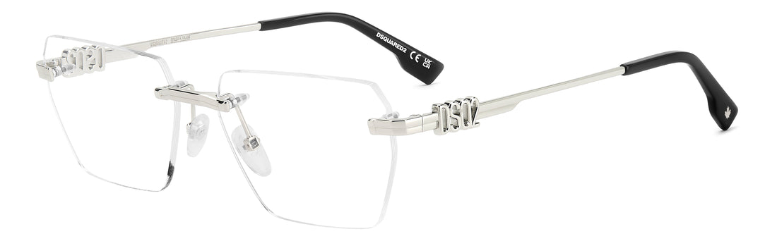 Translation missing: es.seo.product.type.gafas-graduadas dsquared2 d2 0102 010 paladio rectangular masculino talla 58mm - Translation missing: es.seo.product.alt.imagen-principal