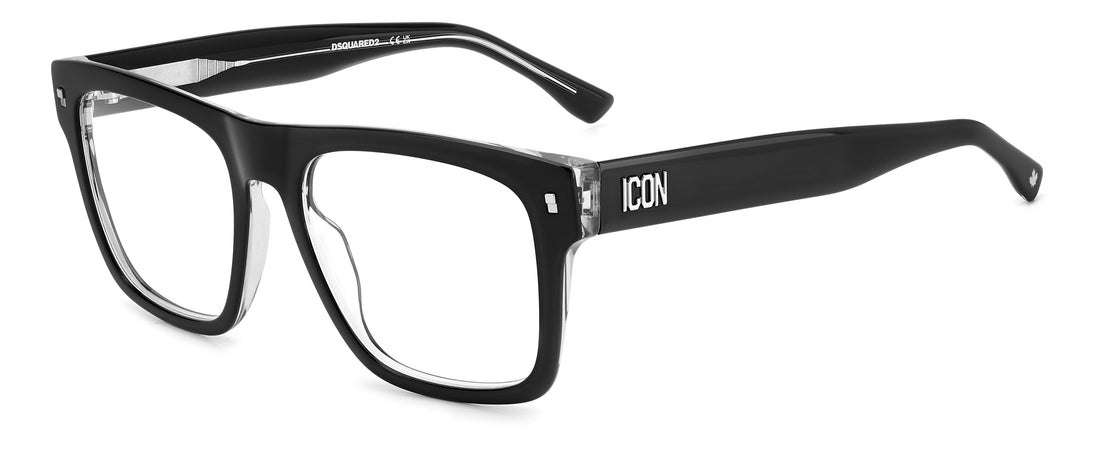 Translation missing: es.seo.product.type.gafas-graduadas dsquared2 icon 0018 7c5 negro masculino talla 54mm - Translation missing: es.seo.product.alt.imagen-principal