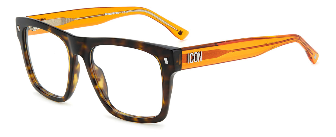 Translation missing: es.seo.product.type.gafas-graduadas dsquared2 icon 0018 l9g naranja masculino talla 54mm - Translation missing: es.seo.product.alt.imagen-principal