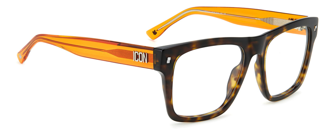 Translation missing: es.seo.product.type.gafas-graduadas dsquared2 icon 0018 l9g naranja masculino talla 54mm - Translation missing: es.seo.product.alt.imagen-secundaria