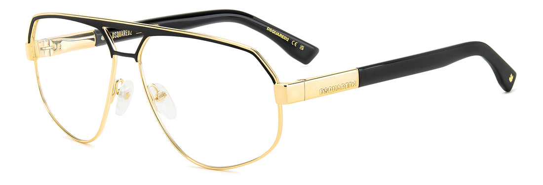 Translation missing: es.seo.product.type.gafas-graduadas dsquared2 d2 0121 rhl negro masculino talla 60mm - Translation missing: es.seo.product.alt.imagen-principal
