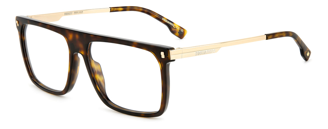 Translation missing: es.seo.product.type.gafas-graduadas dsquared2 d2 0122 086 havana masculino talla 56mm - Translation missing: es.seo.product.alt.imagen-principal