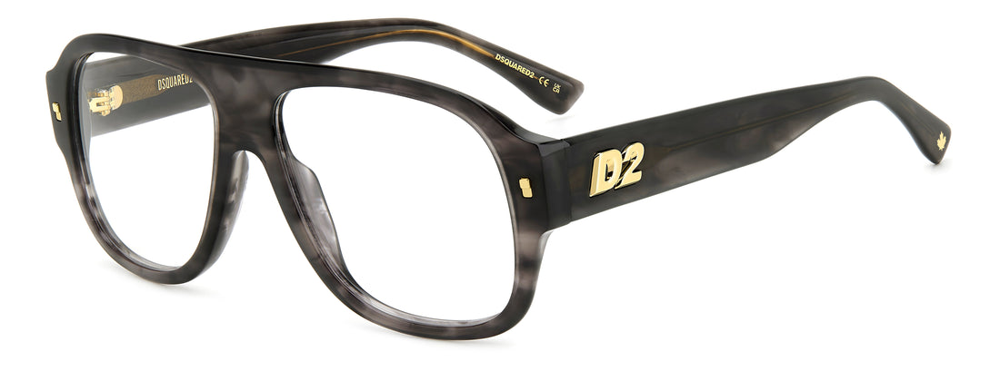 Translation missing: es.seo.product.type.gafas-graduadas dsquared2 d2 0125 2w8 gris masculino talla 56mm - Translation missing: es.seo.product.alt.imagen-principal