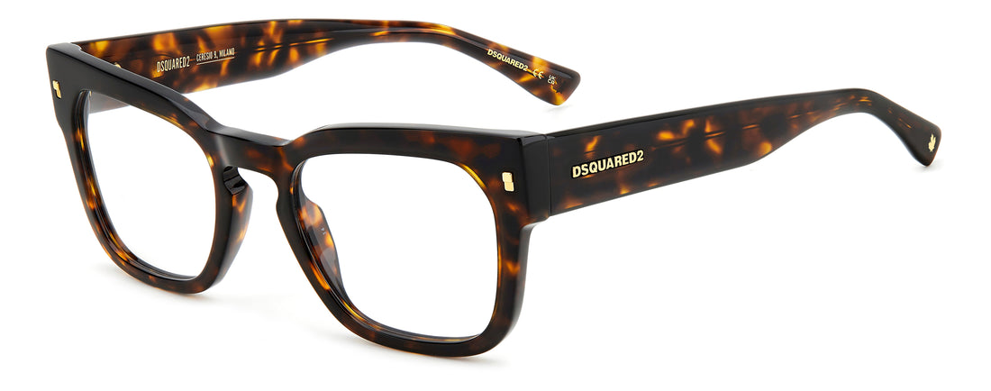 Translation missing: es.seo.product.type.gafas-graduadas dsquared2 d2 0129 086 havana masculino talla 51mm - Translation missing: es.seo.product.alt.imagen-principal