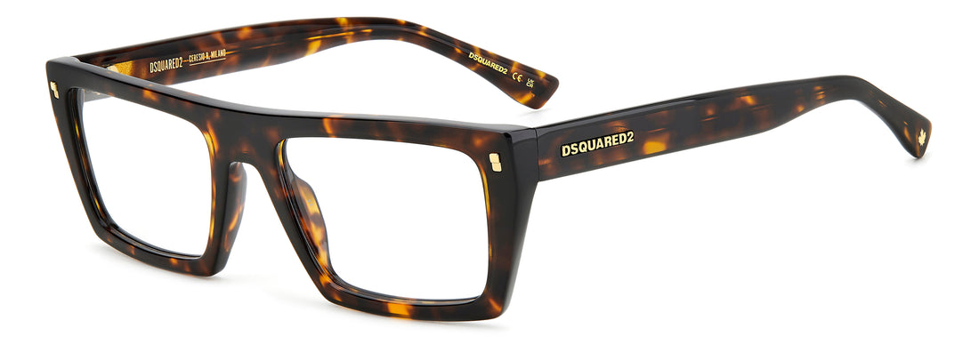 Translation missing: es.seo.product.type.gafas-graduadas dsquared2 d2 0130 086 havana masculino talla 54mm - Translation missing: es.seo.product.alt.imagen-principal
