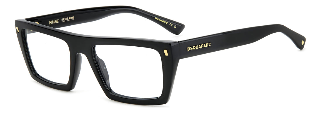 Translation missing: es.seo.product.type.gafas-graduadas dsquared2 d2 0130 807 negro masculino talla 54mm - Translation missing: es.seo.product.alt.imagen-principal