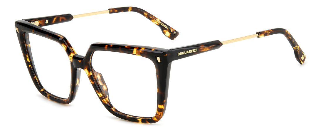 Translation missing: es.seo.product.type.gafas-graduadas dsquared2 d2 0136 086 havana femenino talla 54mm - Translation missing: es.seo.product.alt.imagen-principal