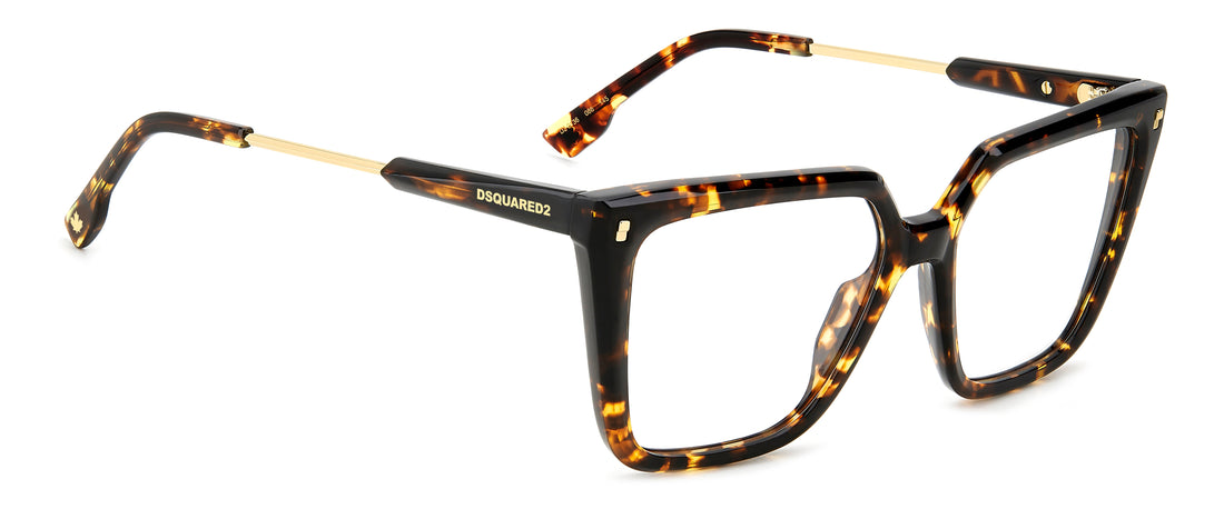 Translation missing: es.seo.product.type.gafas-graduadas dsquared2 d2 0136 086 havana femenino talla 54mm - Translation missing: es.seo.product.alt.imagen-secundaria