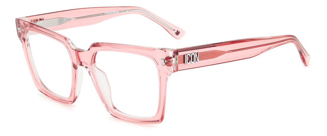 Translation missing: es.seo.product.type.gafas-graduadas dsquared2 icon 0019 8xo rosa femenino talla 52mm - Translation missing: es.seo.product.alt.imagen-principal