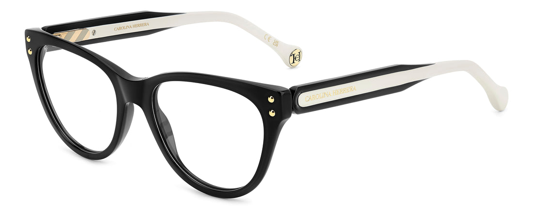 Translation missing: es.seo.product.type.gafas-graduadas carolina herrera her 0256 807 negro cat eye femenino talla 53mm - Translation missing: es.seo.product.alt.imagen-principal