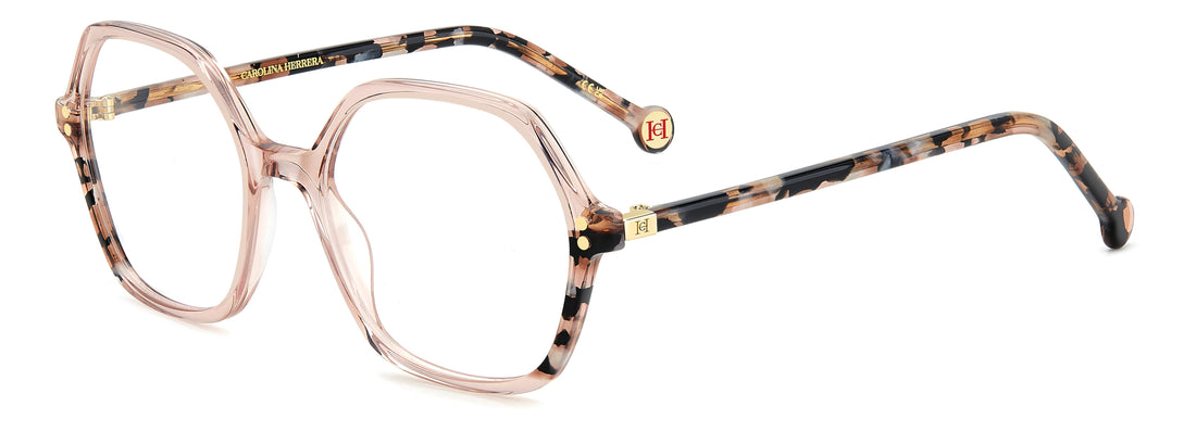 Translation missing: es.seo.product.type.gafas-graduadas carolina herrera her 0279 35j rosa rectangular geometrical femenino talla 49mm - Translation missing: es.seo.product.alt.imagen-principal