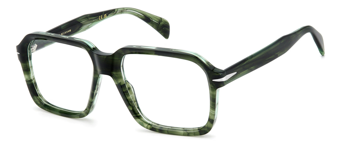 Translation missing: es.seo.product.type.gafas-graduadas david beckham db 7139 6ak verde rectangular masculino talla 56mm - Translation missing: es.seo.product.alt.imagen-principal