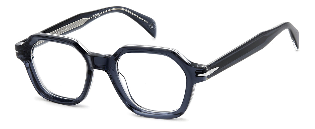 Translation missing: es.seo.product.type.gafas-graduadas david beckham db 7140 oxz azul rectangular masculino talla 48mm - Translation missing: es.seo.product.alt.imagen-principal