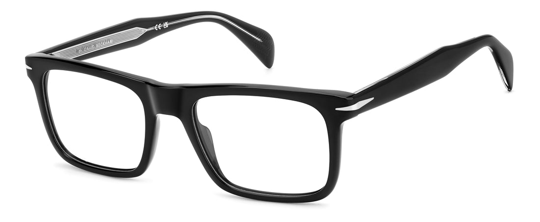 Translation missing: es.seo.product.type.gafas-graduadas david beckham db 1191 807 negro rectangular masculino talla 53mm - Translation missing: es.seo.product.alt.imagen-principal