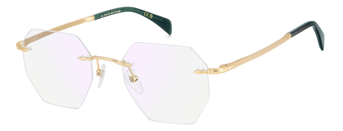 Translation missing: es.seo.product.type.gafas-graduadas david beckham db 1189 aoz dorado rectangular masculino talla 49mm - Translation missing: es.seo.product.alt.imagen-principal