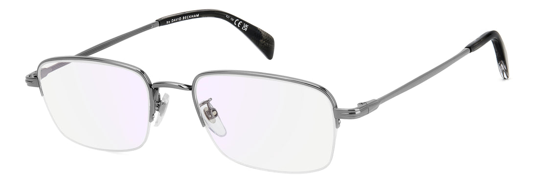 Translation missing: es.seo.product.type.gafas-graduadas david beckham db 1190/f kj1 plateado rectangular masculino talla 54mm - Translation missing: es.seo.product.alt.imagen-principal