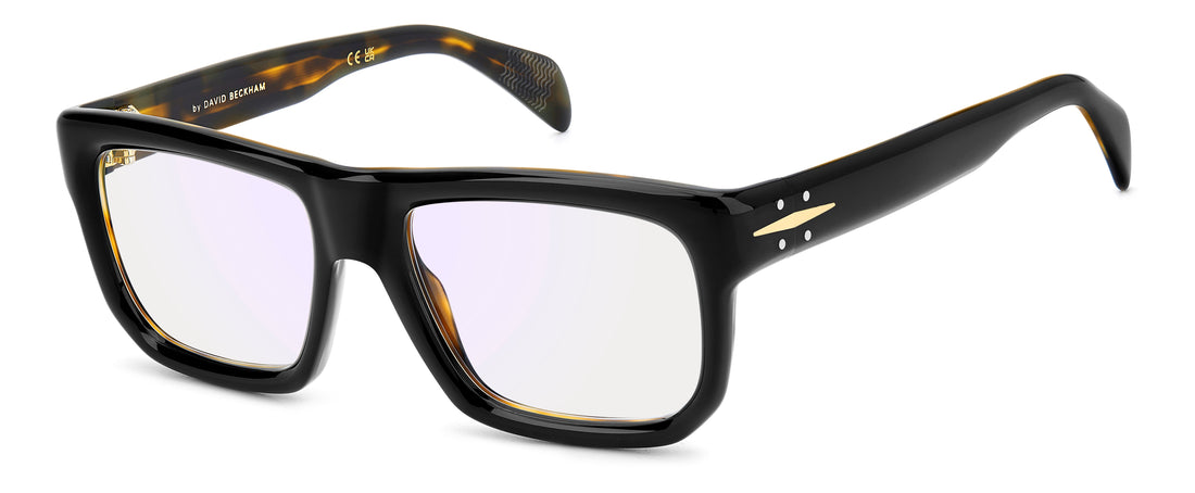 Translation missing: es.seo.product.type.gafas-graduadas david beckham db 7137 wr7 negro rectangular masculino talla 54mm - Translation missing: es.seo.product.alt.imagen-principal