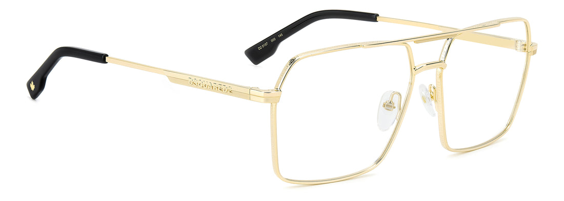 Translation missing: es.seo.product.type.gafas-graduadas dsquared2 d2 0157 000 dorado rectangular masculino talla 60mm - Translation missing: es.seo.product.alt.imagen-secundaria