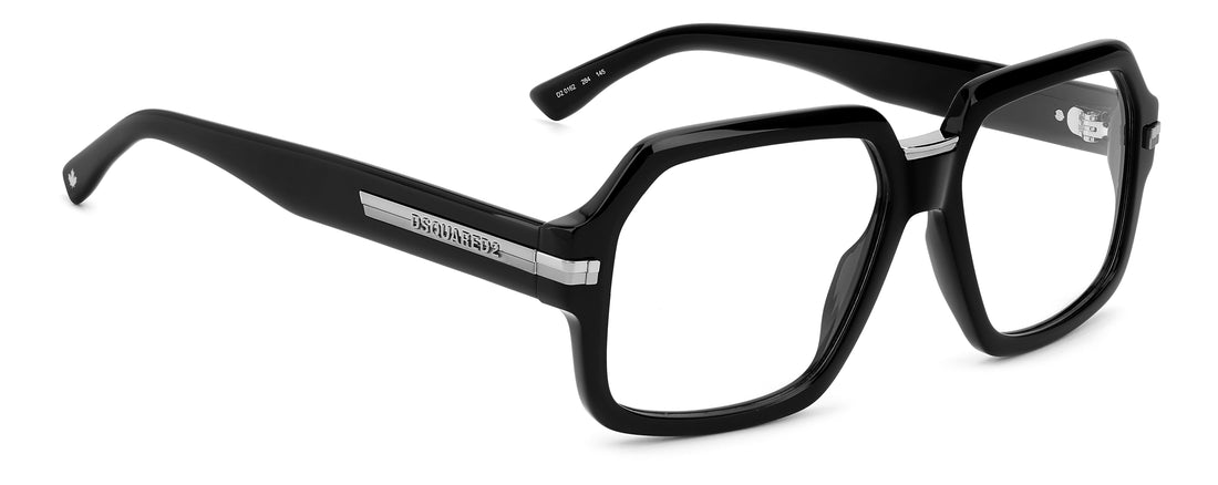 Translation missing: es.seo.product.type.gafas-graduadas dsquared2 d2 0162 284 negro square masculino talla 56mm - Translation missing: es.seo.product.alt.imagen-secundaria